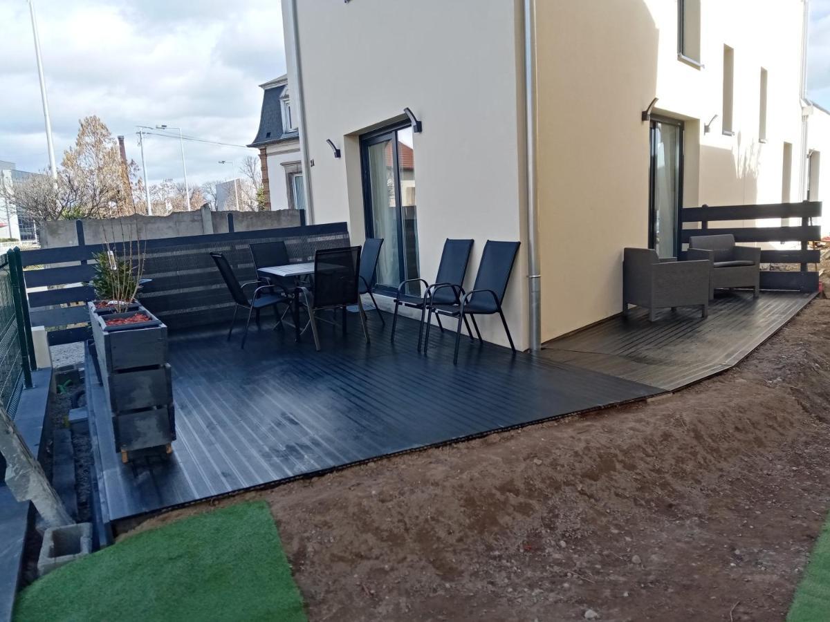 Jolie Maison, Balneo Lumino Therapie Et Terrasse Colmar Exterior photo